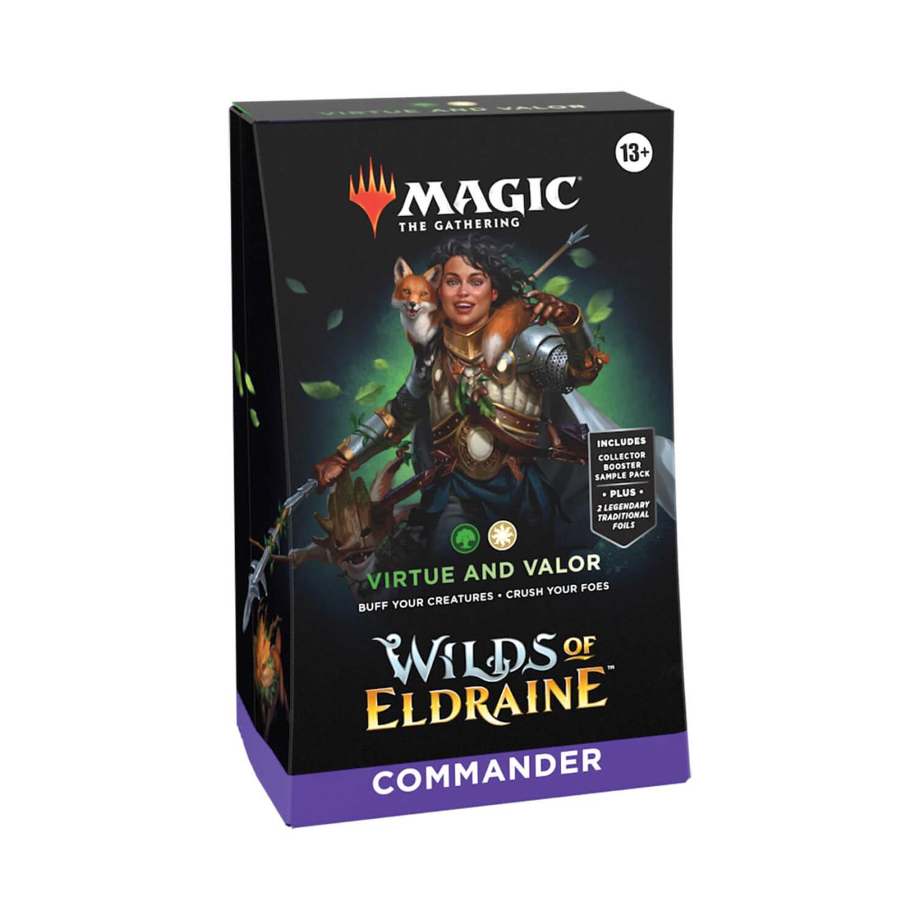 (image for) Wilds of Eldraine Virtue and Valor Commander Deck